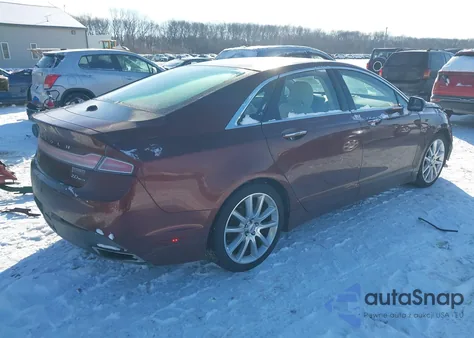 2015 Lincoln Mkz из США, поврежденный, VIN 3LN6L2G9XFR612650